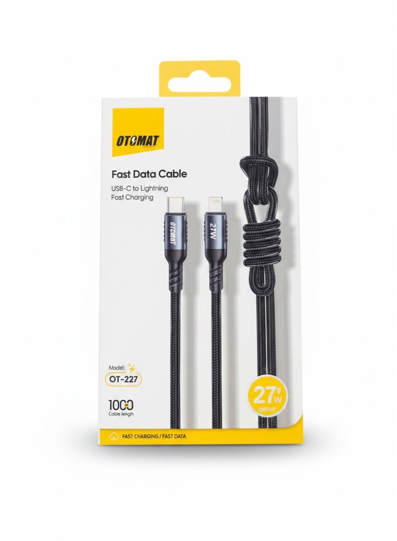 كابل بيانات سريع شاحن أوتومات OT-227 - Image 1
